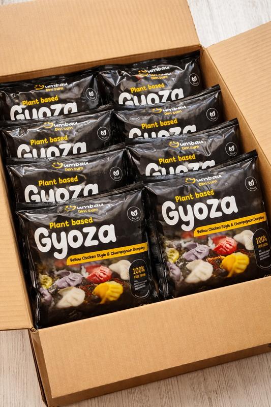 Gelbe Gyoza _ Veggie Protein & Curry (10x 600g)