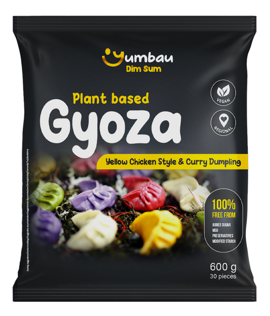 Gelbe Gyoza _ Veggie Protein & Curry (1x600g)