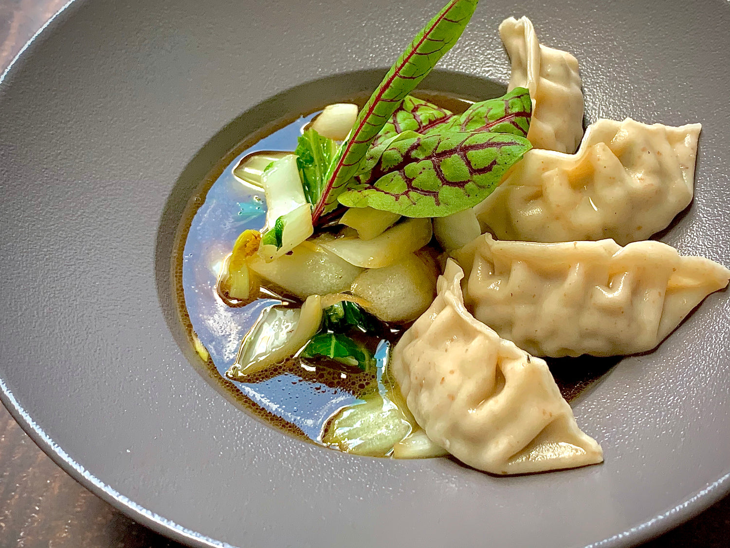 Yumbau Gyoza with miso Soup